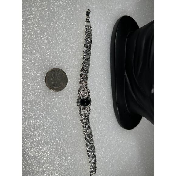 Vintage Design Black Mystery Bracelet True Deadstock Retro - Picture 6 of 16